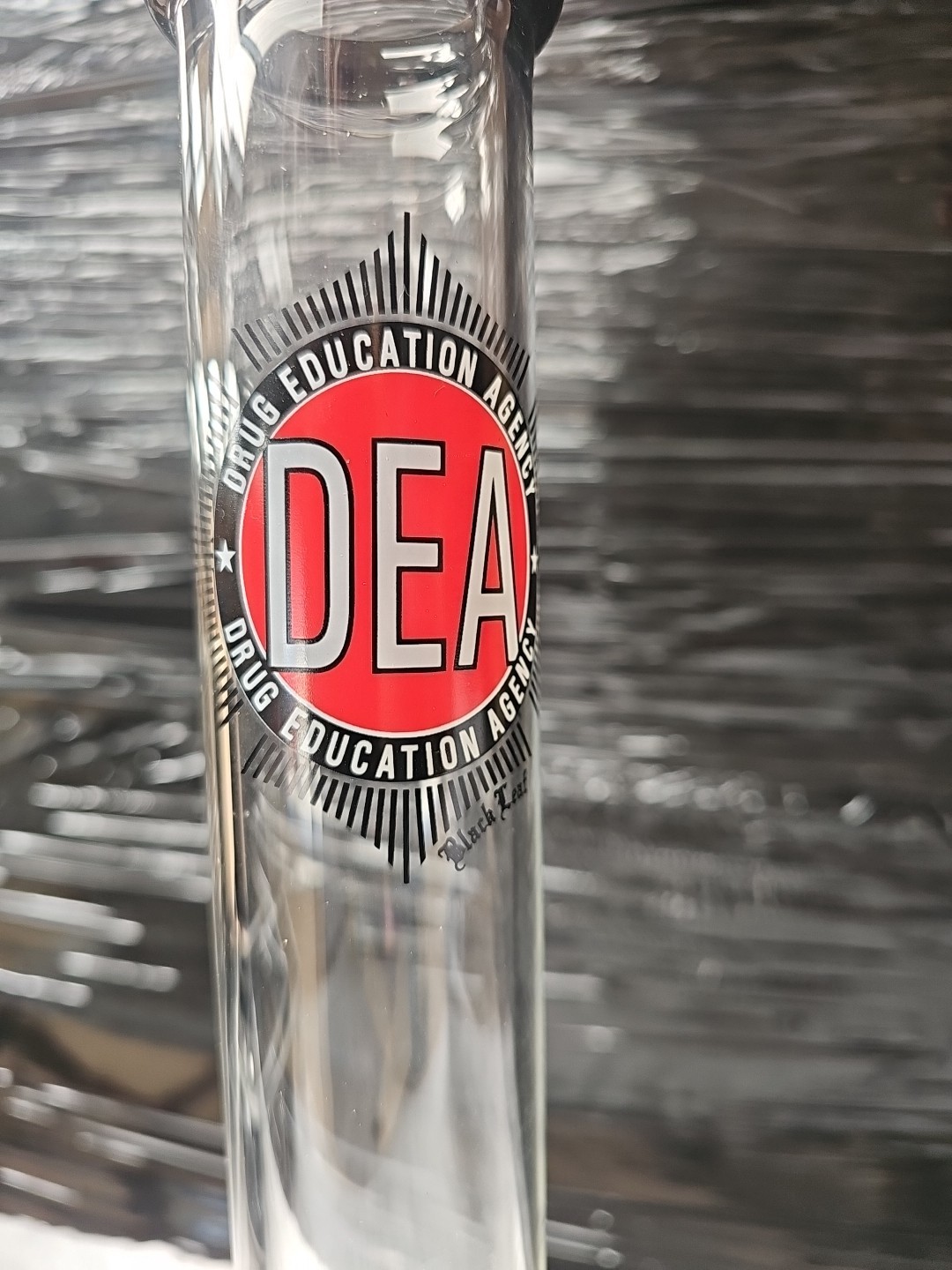 NBG11624 Dea Glass – Bubbled Icebong Cased-5