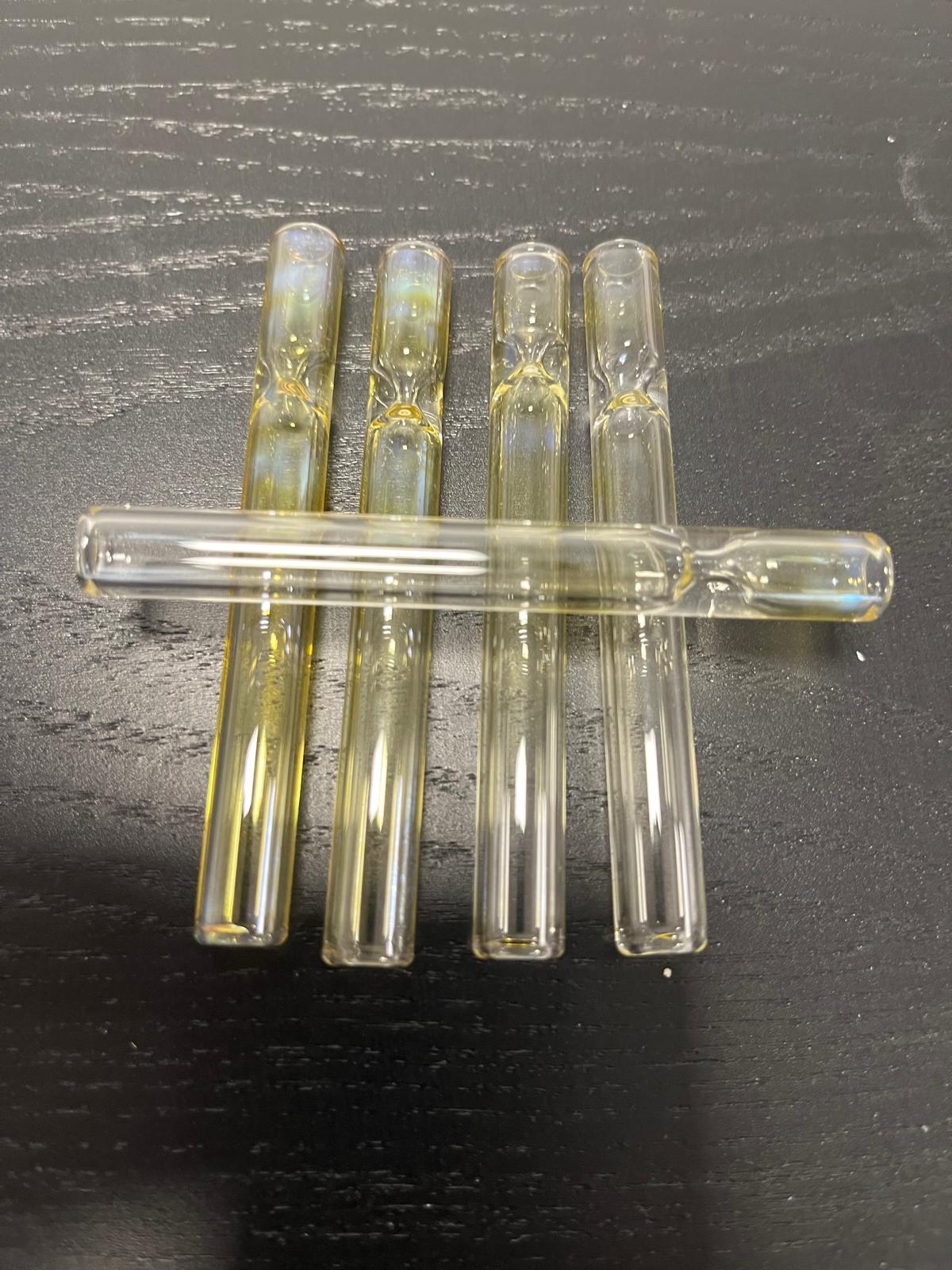 NBG14949 Ryot – Silver Fumed Straight One Hitter Pipe