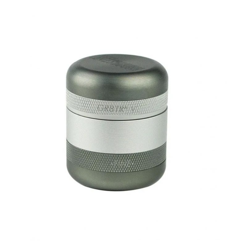 Kannastor GR8TR V2 Mini Grinder - Matte Silver Gunmetal – image 1