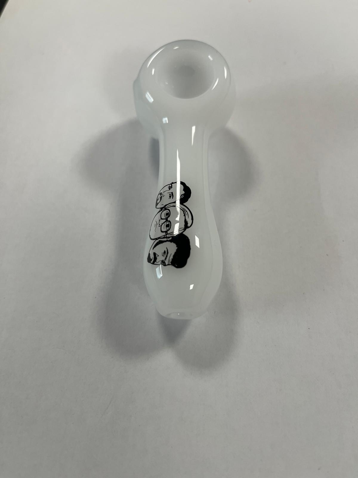 NPI22237 Trailer Park Boys Spoon Pipe – White-3