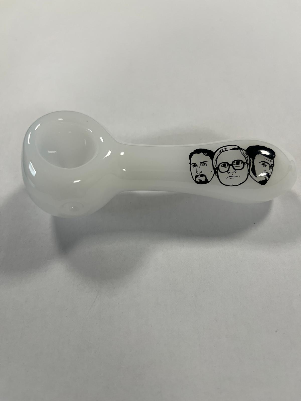 NPI22237 Trailer Park Boys Spoon Pipe – White-4