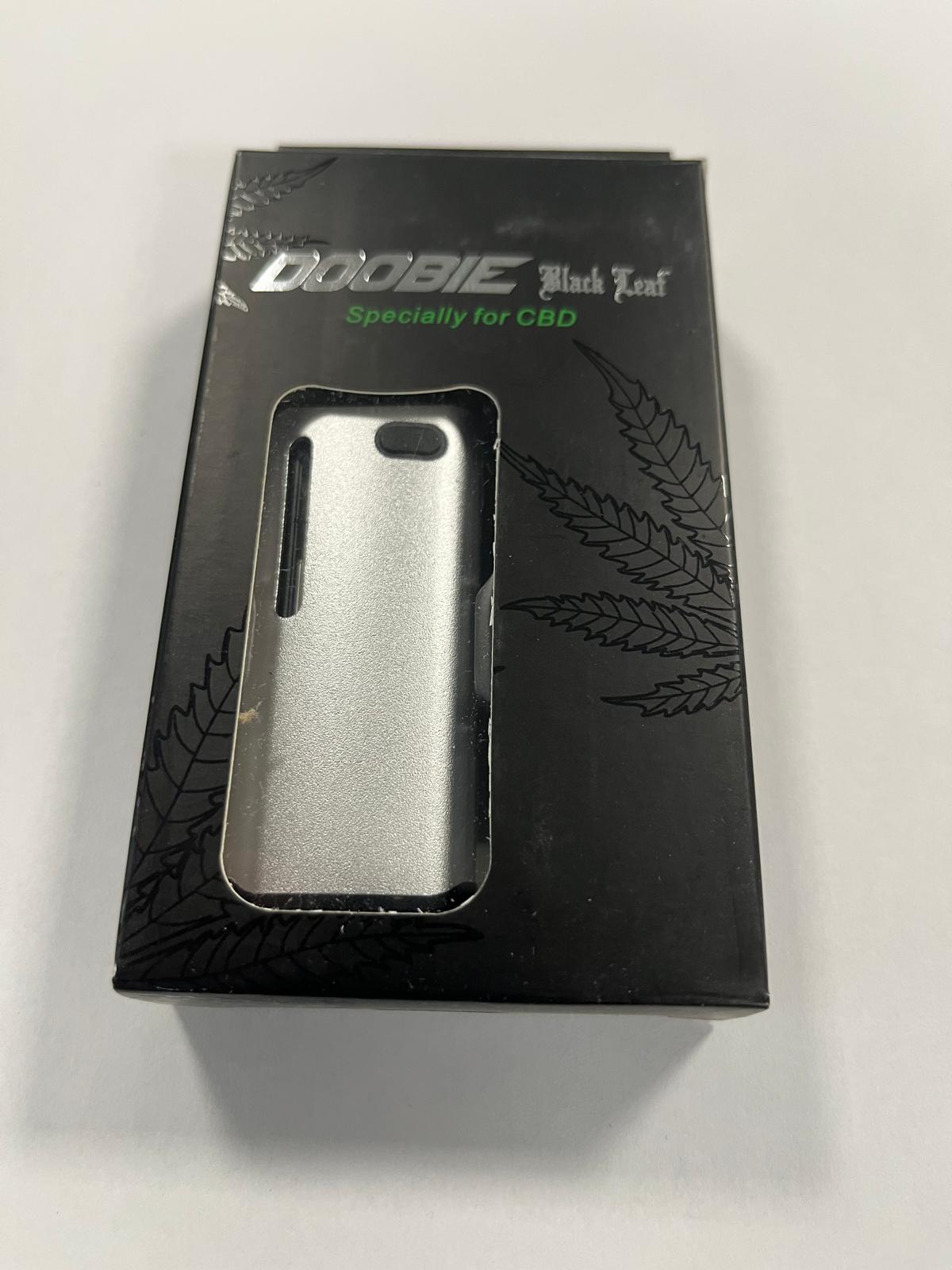NVP22208 Black Leaf The Doobie Vaporizer SILVER-1