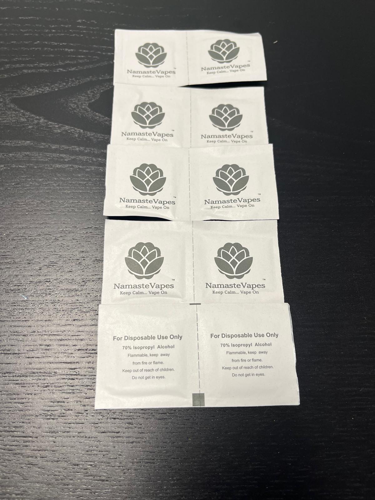 NVA13869 Namaste Cleaning Wipes Pack SHIP 10 WIPES-1