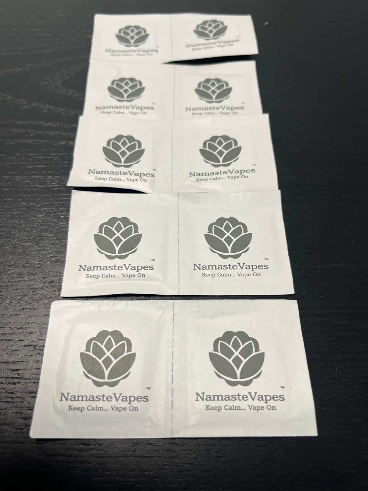 NVA13869 Namaste Cleaning Wipes Pack SHIP 10 WIPES