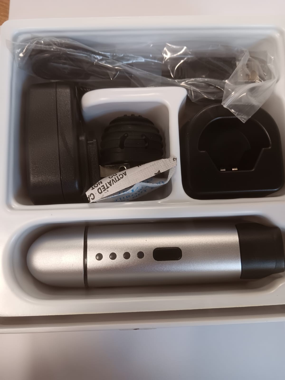 NVP19080 Prima Vaporizer Silver Vapir-1
