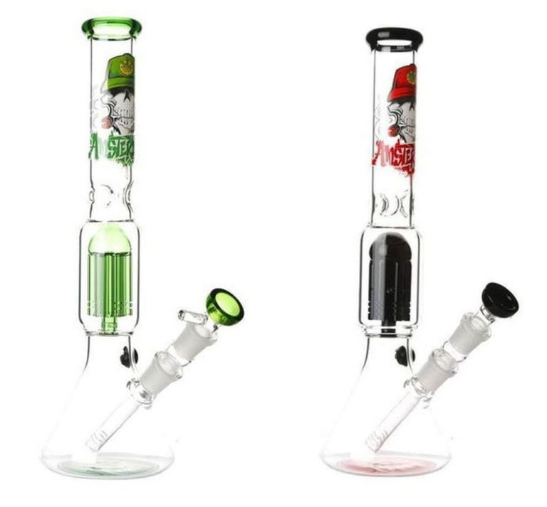 Amsterdam 8-Arm Tree Perc Bong - Dope Bros by Grace Glass – image 1