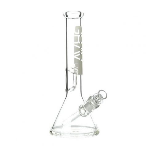 Grav Labs 8 Inch Beaker Bong with Fixed Downstem