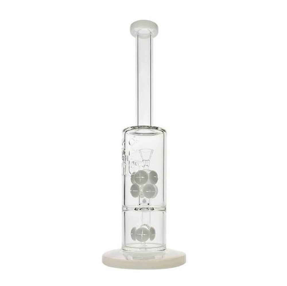 BG15420 Stemless Button Diffuser Cross Perc Bong EDIT Collection-1