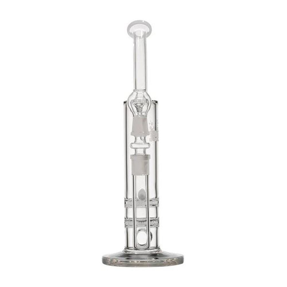 NBG10940 EDIT Bent Neck Dble Honeycomb Perc Rig White-1