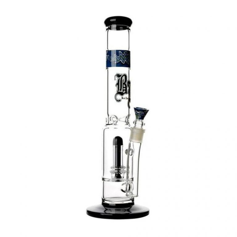 Black Leaf Shower Head Dome Percolator Ice Bong – image 1