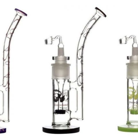 Famous Brandz Tied Stick 10in Borosilicate Glass Rig