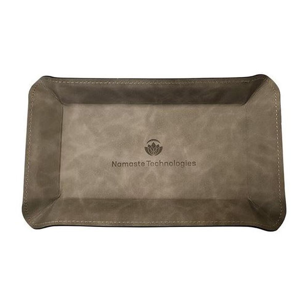 NSA22377 Cache Vegan Leather Tray Gray Medium – Namaste