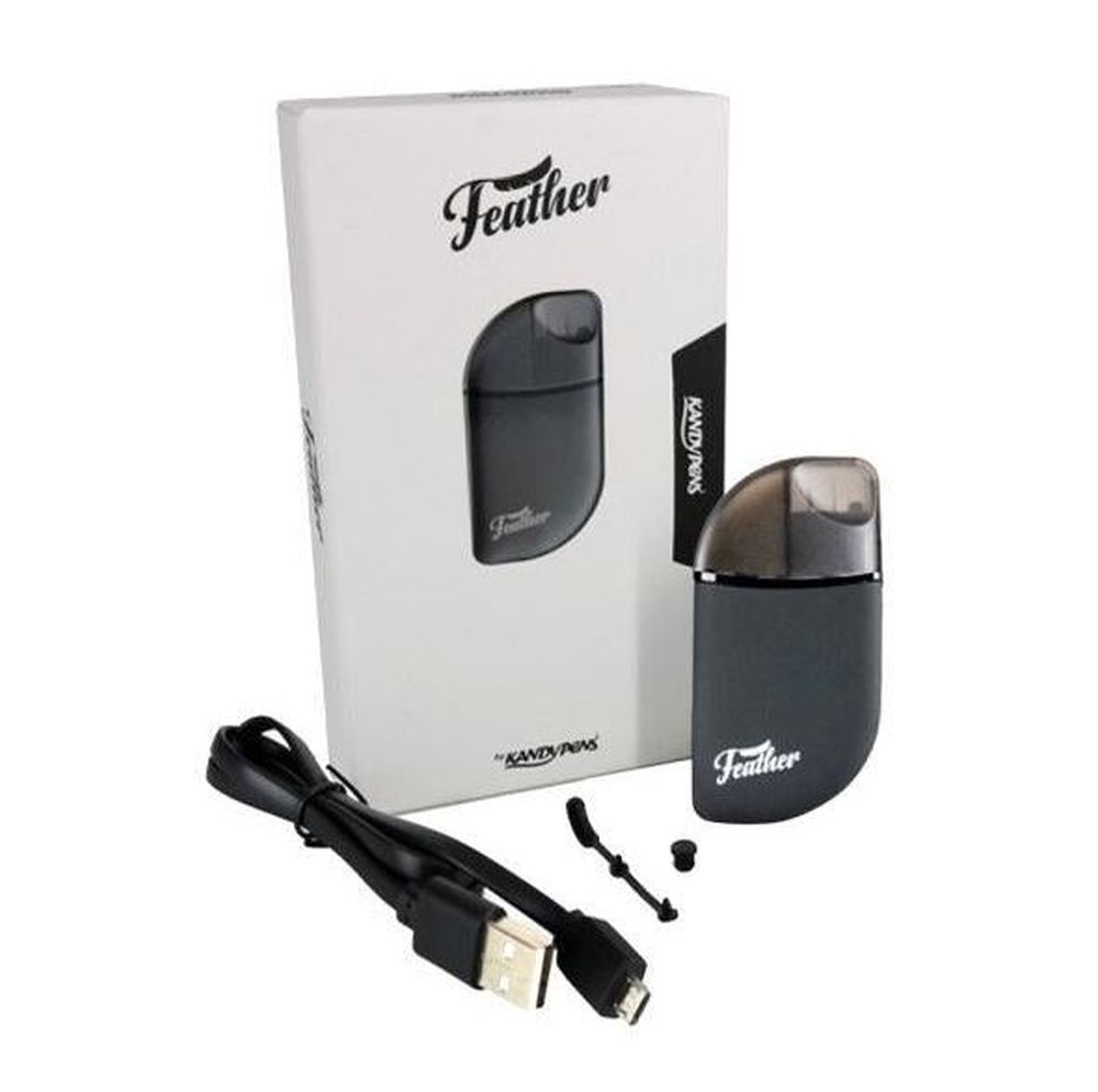 NVP22555 Kandypens Feather Ultra Portable Compact Vaporizer – Black-2