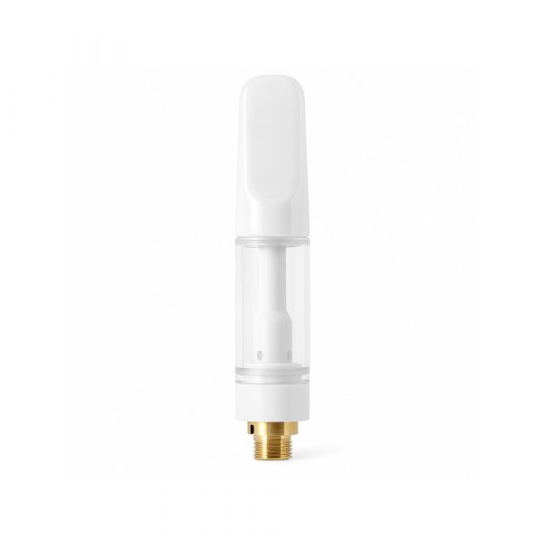 ACTIVE EZ Click Ceramic Pro cartridge 1ml borosilicate glass oil cartridge front view