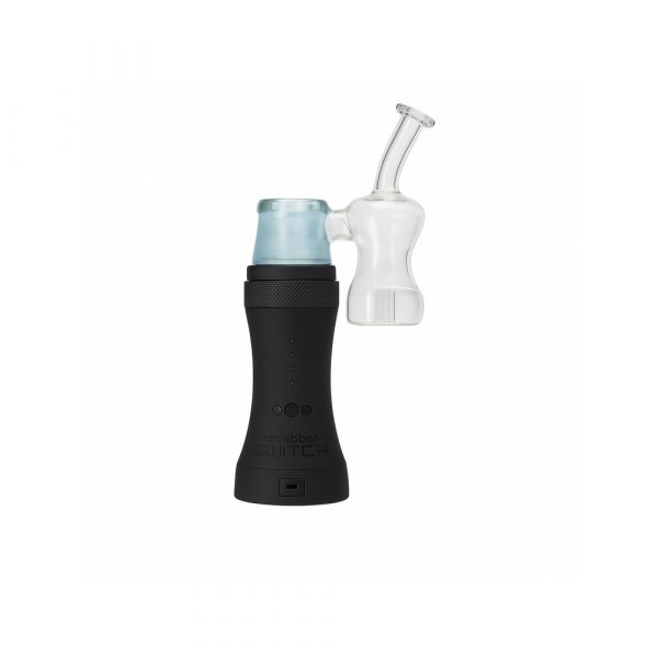 Dr Dabber Switch Vaporizer full kit with glass percolator on white background