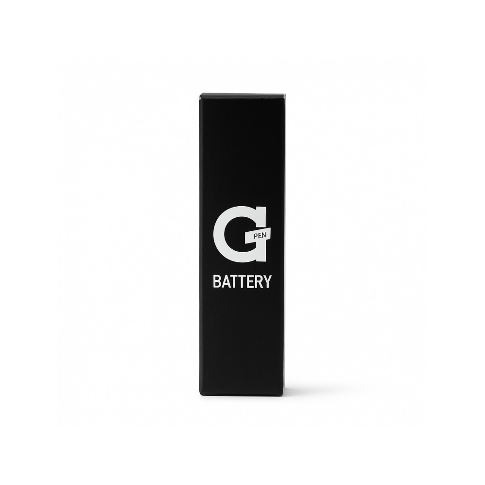 Grenco G Pen spare battery next to G Pen Vaporizer device