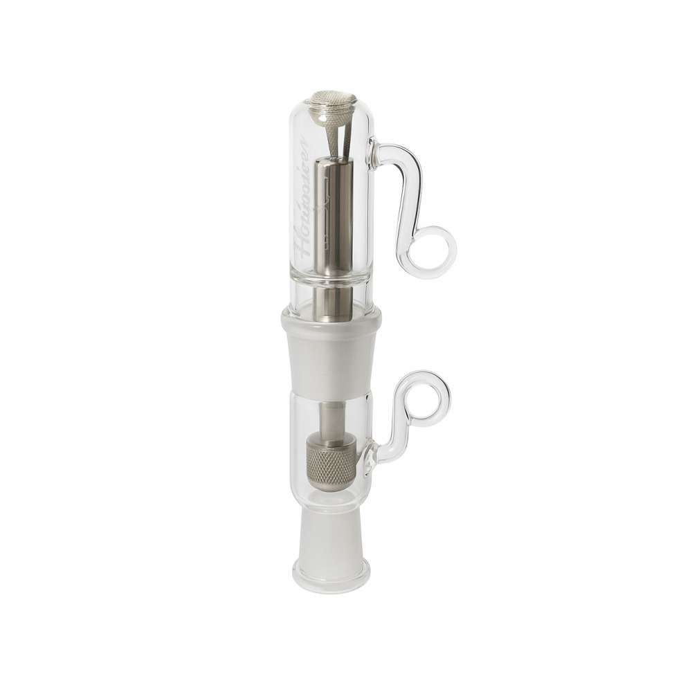 Herborizer Tube desktop vaporiser water filtration base chamber showing integrated design