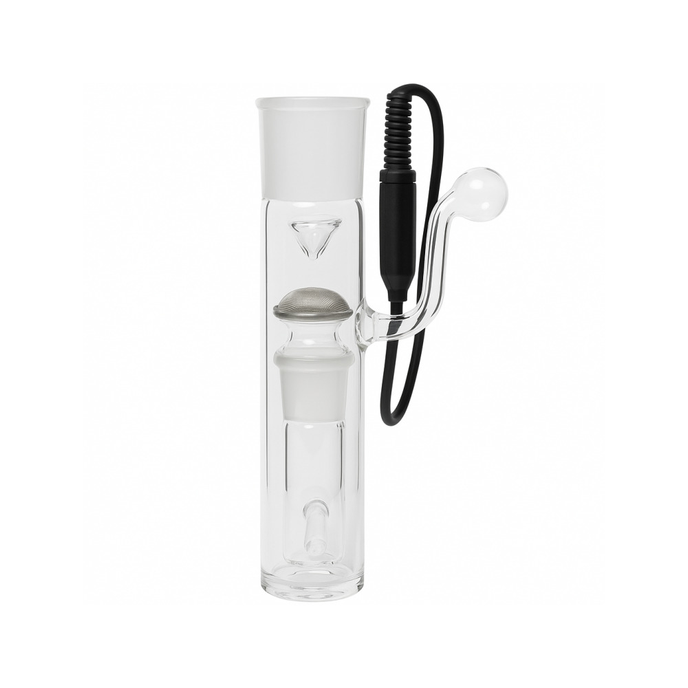 Herborizer Tube 18.8mm grind joint and 40mm mouthpiece detail close-up