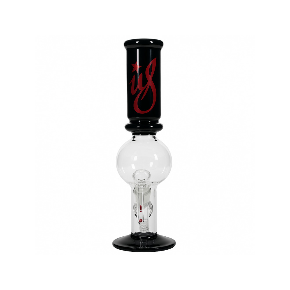 Circular flat base with black glass accent on Weed Star Popeye WS-Line bong