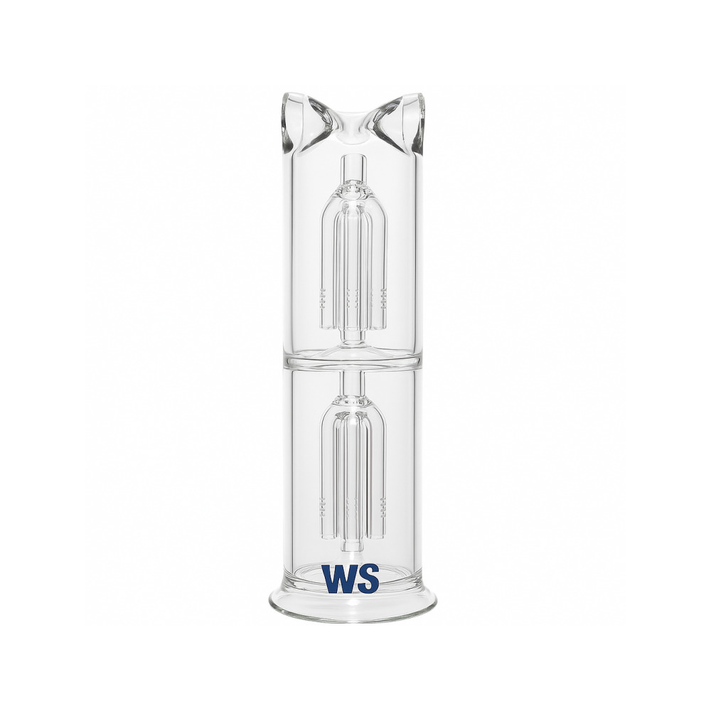 WeedStar Messias Illusion Ice beaker base and 29.2mm joint close-up