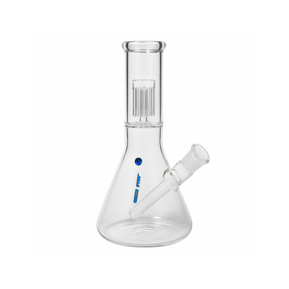 Bubble illusion glass inclusions on the cylinder of the WeedStar WS Series bong