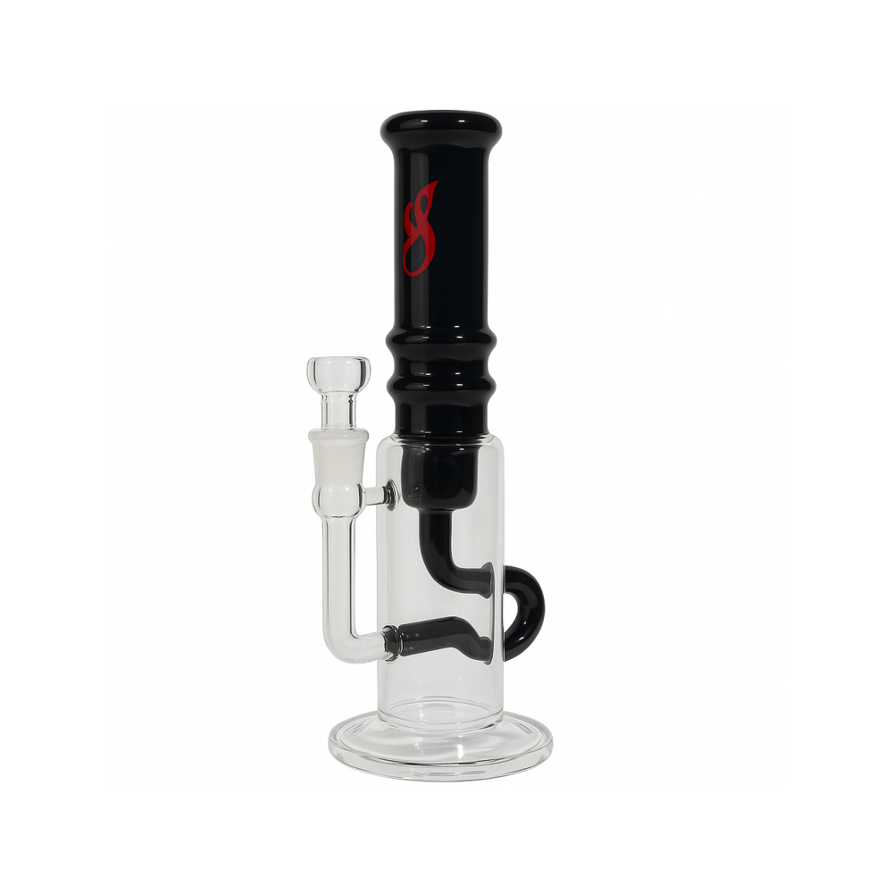 WeedStar Steamboat stemless bong side profile showing 32cm height