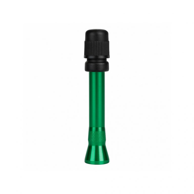 8cm aluminium downpipe with metal screw-in cone bowl and rubber grommet on white background