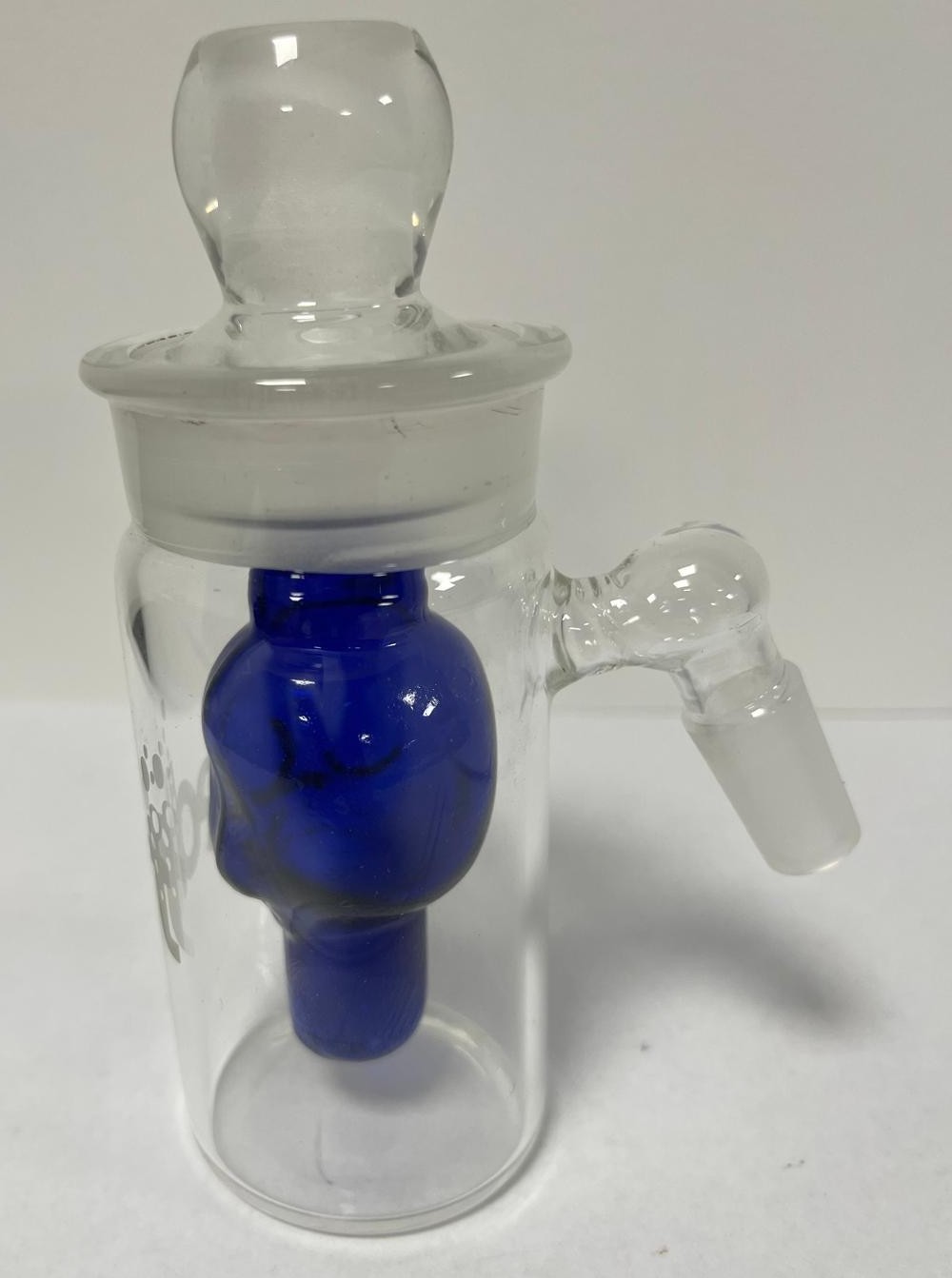 BA15131 Edit Skull ash catcher Blue-1