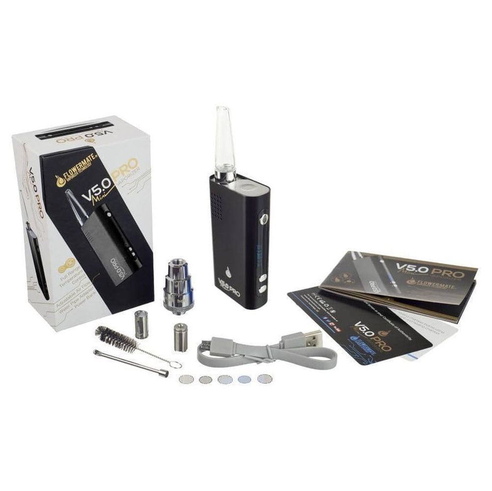 NVP12185 Flowermate V5.0s Mini Pro Vaporizer Black-2