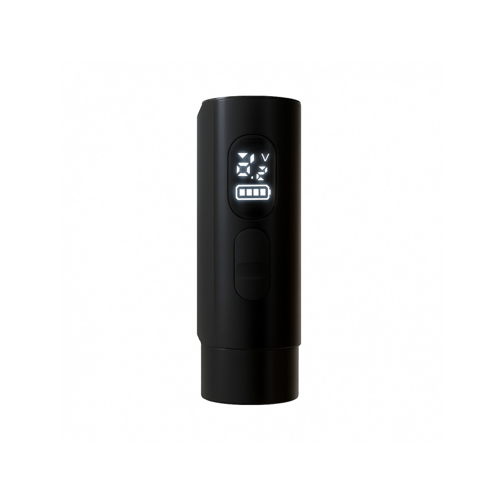 ACTIVE Sprout vape battery in black showing USB-C charging port and battery indicator
