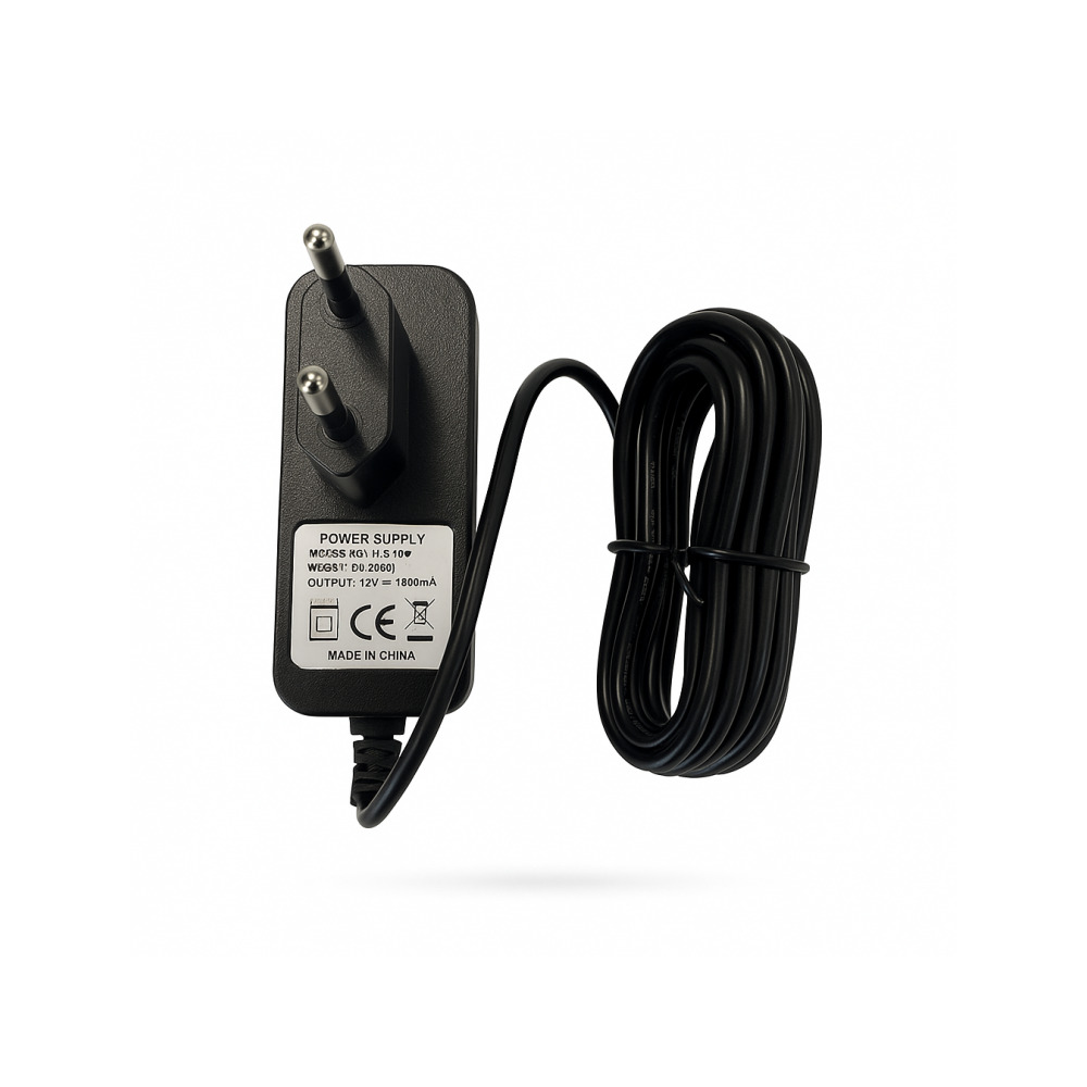 Arizer Solo charger SW-120200 power supply label showing 12V 2A output rating