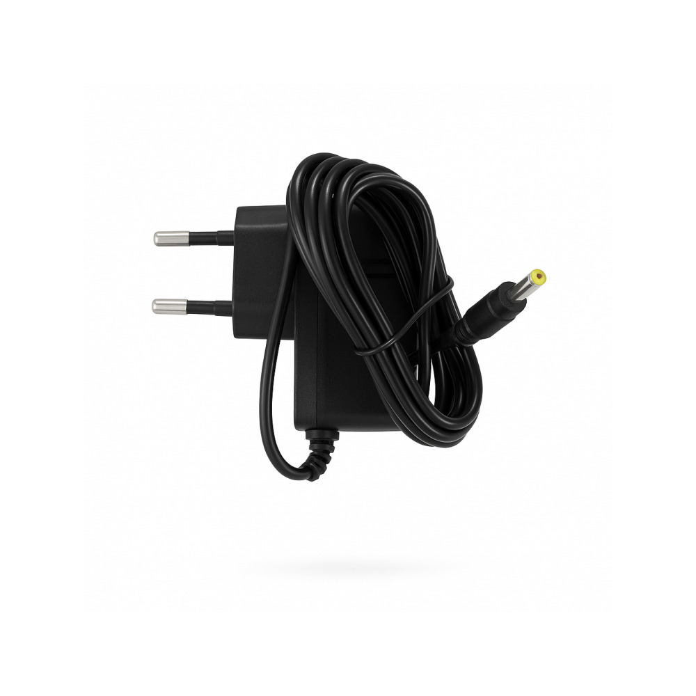 Arizer Solo 12V 2A AC adapter charger with Euro plug on white background