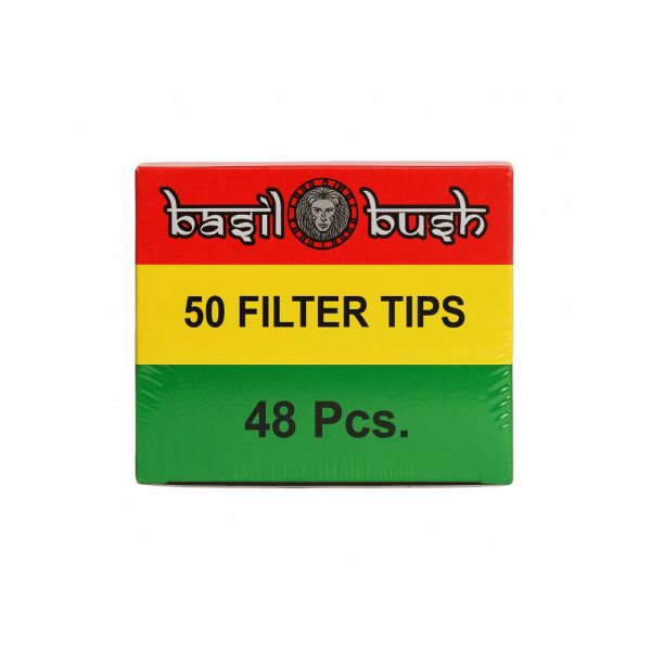 Basil Bush Regular Tips box of 48 booklets front view