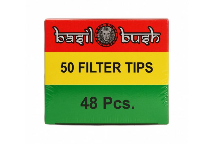 Basil Bush Regular Tips box of 48 booklets front view