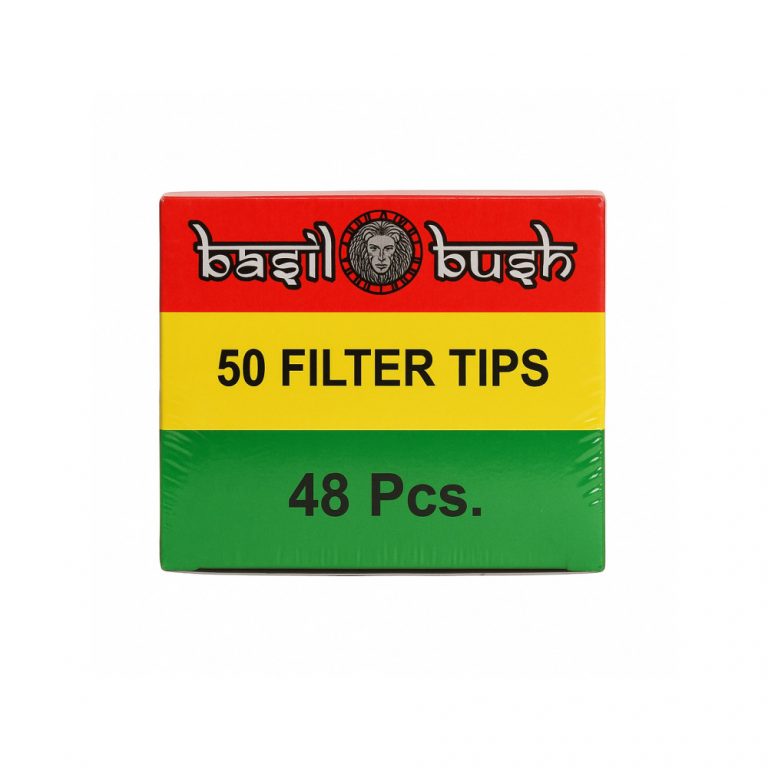 Basil Bush Regular Tips box of 48 booklets front view