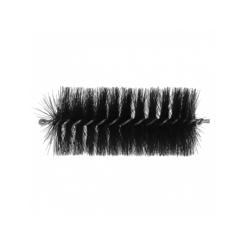 Full length view of the 50cm Black Leaf flexible bong brush showing hanging loop