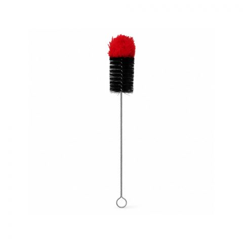Black Leaf bendable bong cleaning brush size L 50cm with red soft tip and black bristles