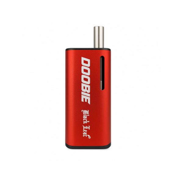 Black Leaf Doobie CBD vaporizer full kit including USB cable and two cartridges