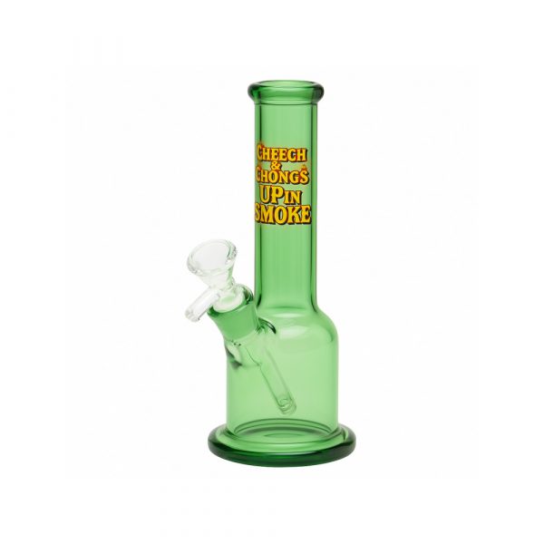 Close-up of the removable ruffled percolator downstem on the Tied Stick Rig