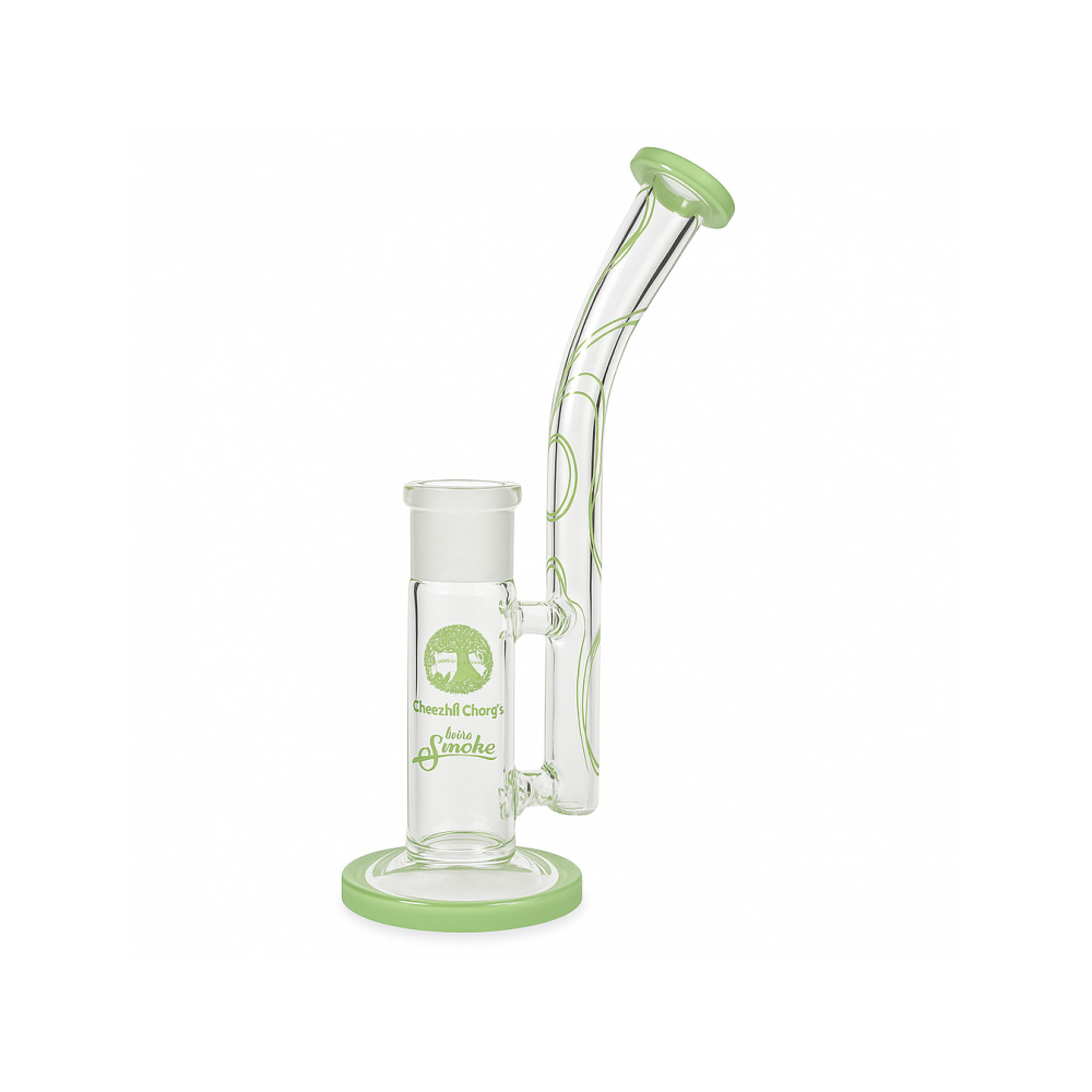 Tied Stick Rig removable ruffled percolator downstem detail