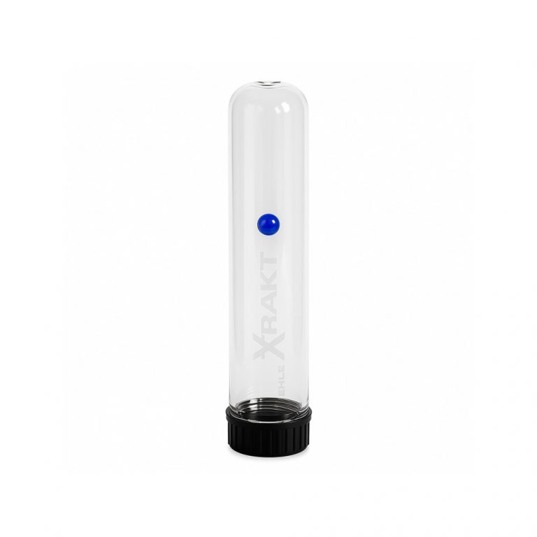 EHLE Glass X-Trakt Essence Extractor 30cm full view showing glass body and lab-grade filter