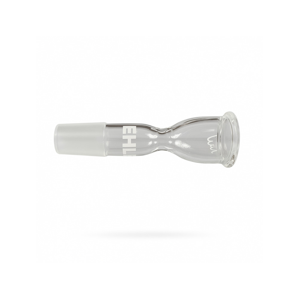 Side view of EHLE 2000ml cylinder bong showing full 56cm height