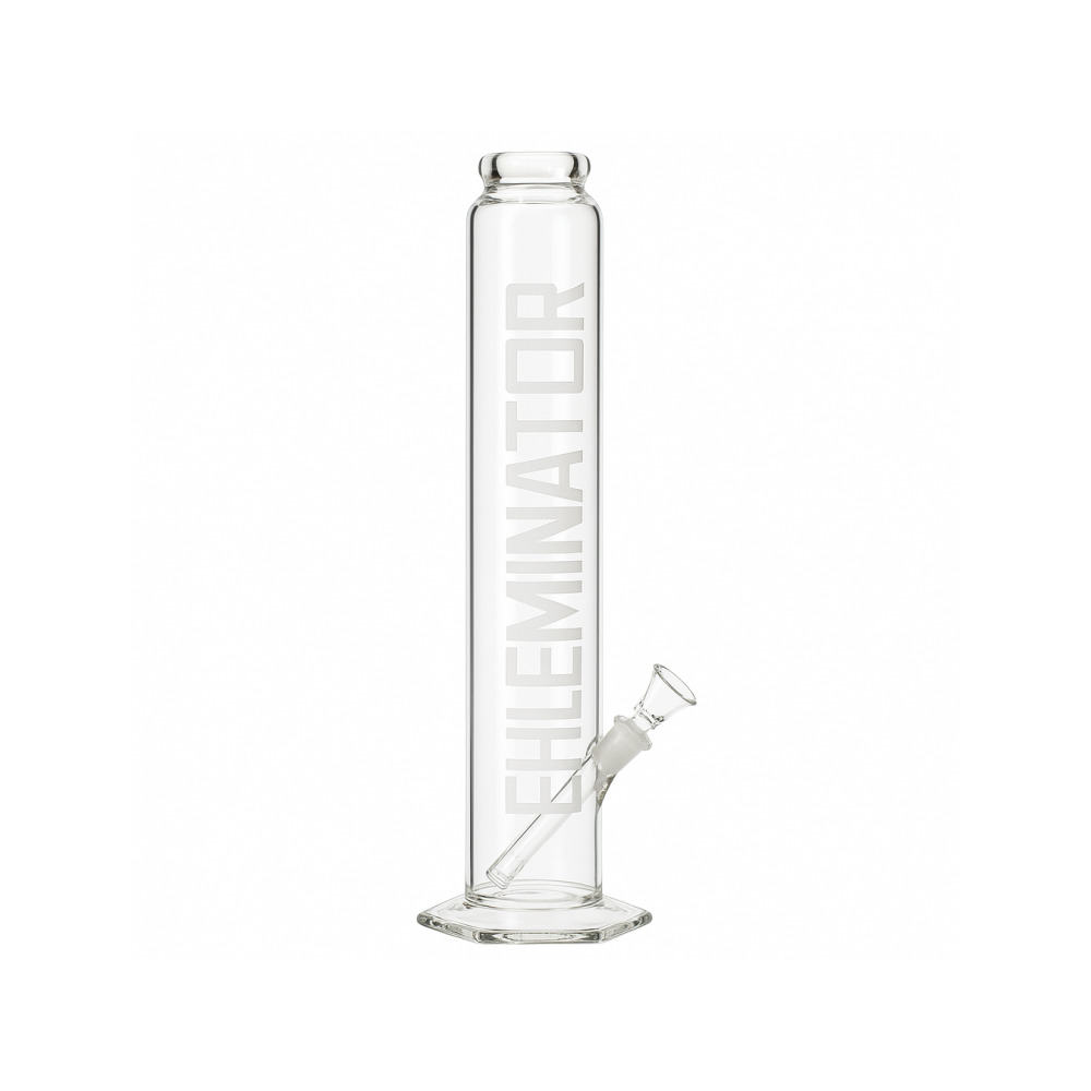EHLE Ehleminator glass bong water chamber showing 2000ml volume capacity