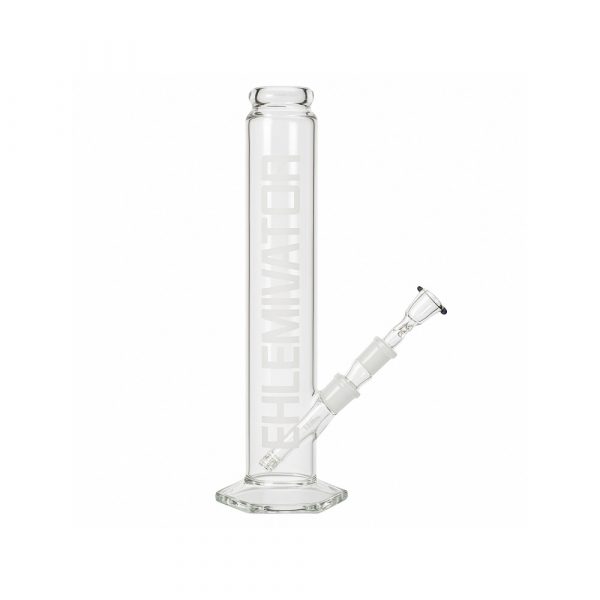 EHLE Ehleminator glass bong 2000ml with diffuser downstem and bowl on white background