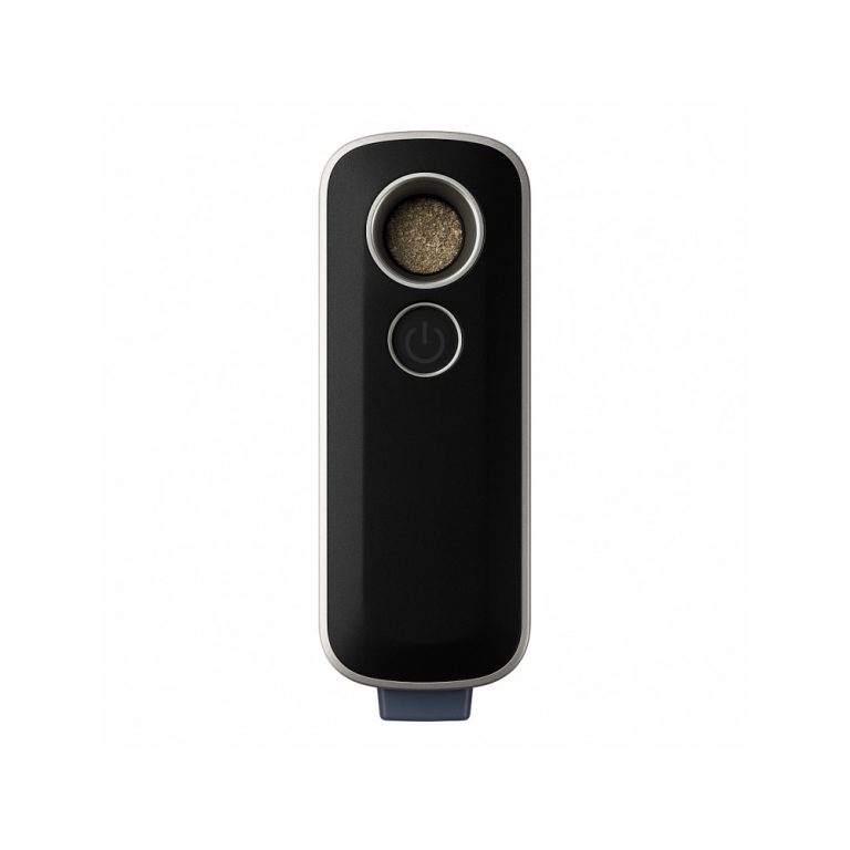 Firefly 2 Plus Black portable convection vaporizer front view