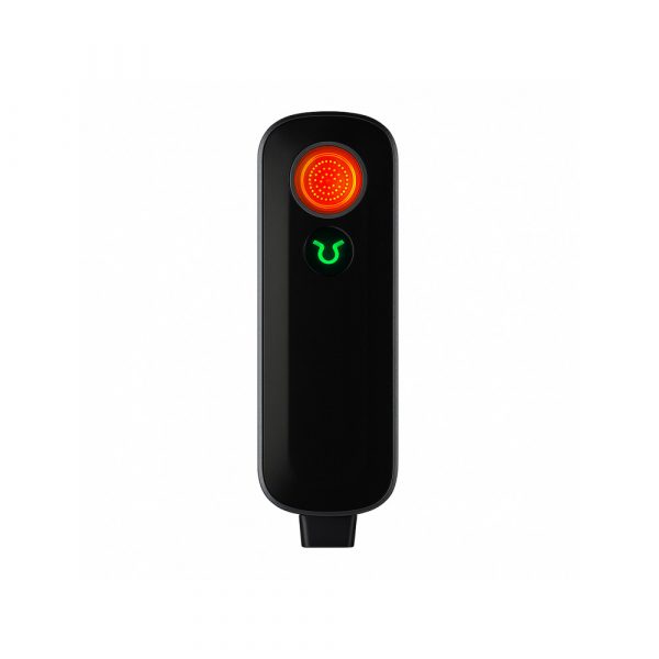 Firefly 2 Plus Jet Black vaporizer showing borosilicate glass vapour path