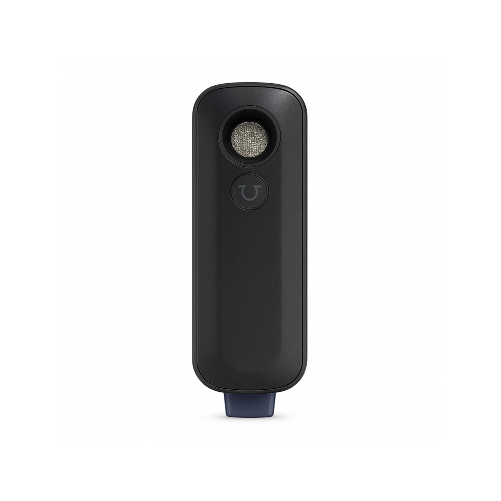Firefly 2 Plus Jet Black portable convection vaporizer front view