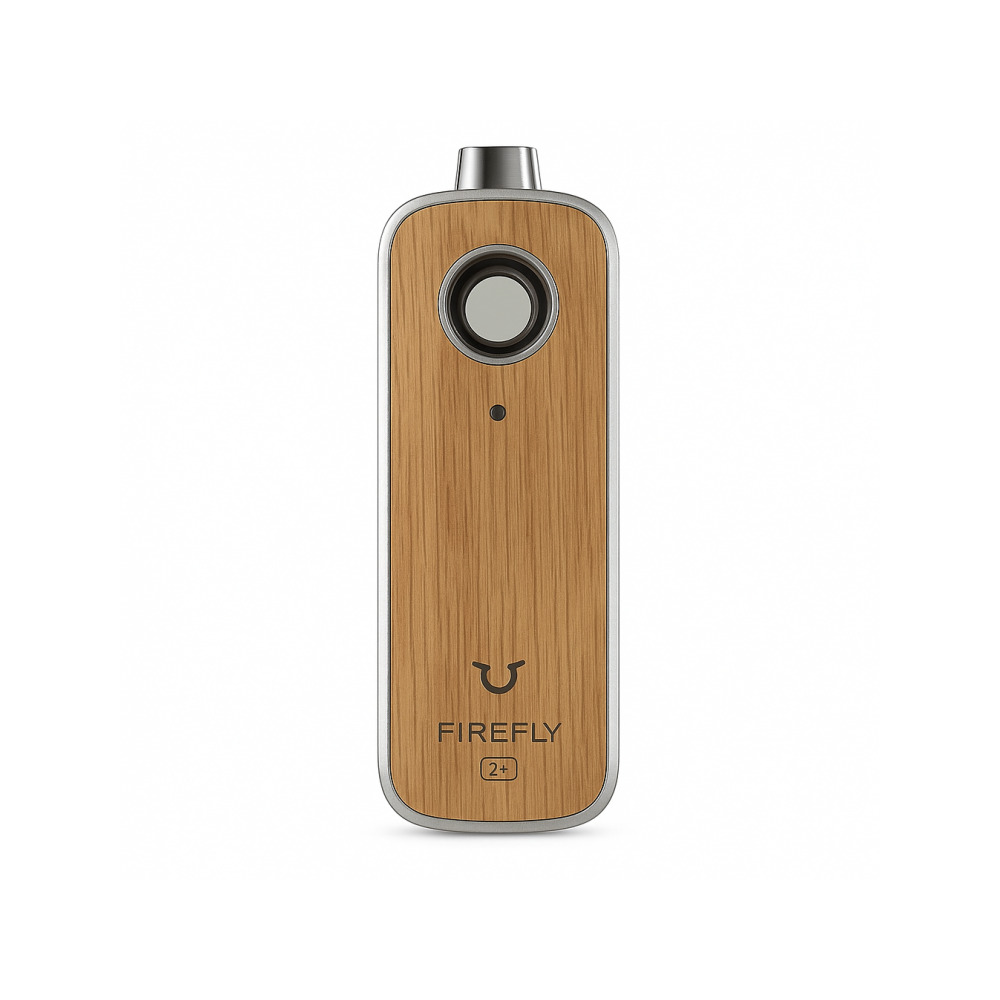 Firefly 2 Plus Oak Silver showing magnesium alloy body and oak finish detail