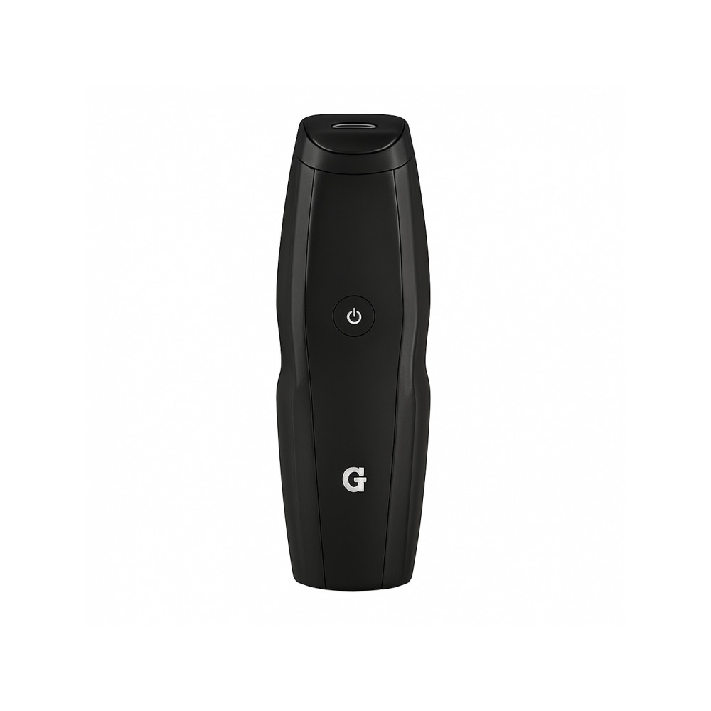 G Pen Elite vaporizer power button and temperature control buttons detail