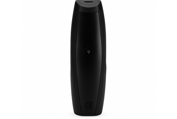 G Pen Elite dry herb vaporizer by Grenco Science showing LED display and body